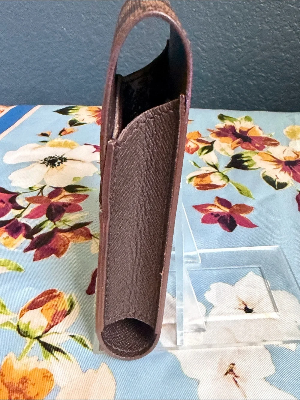 Louis Vuitton Brown Damier Cigarrete/lipstick holder.